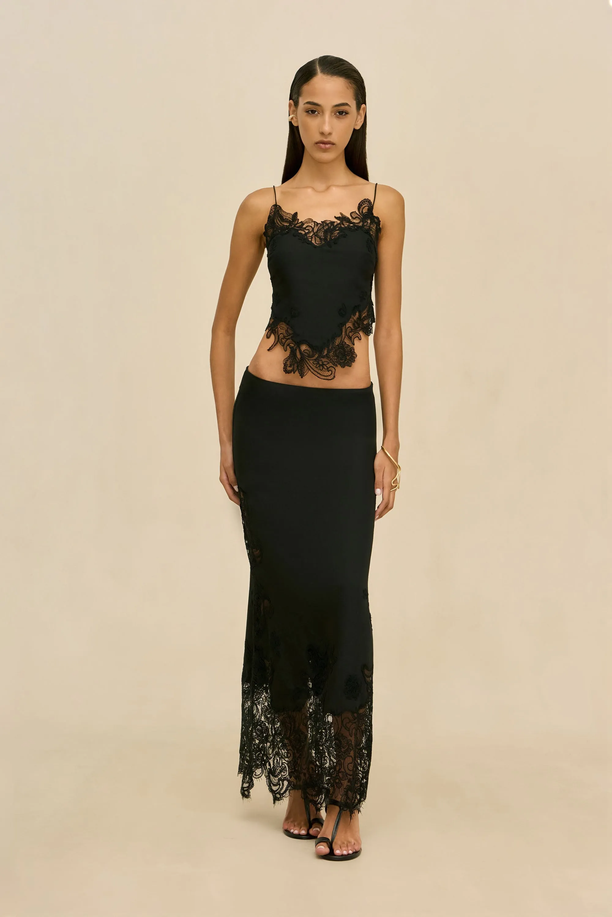 SERAPHIS SKIRT - BLACK sold by Cult Gaia