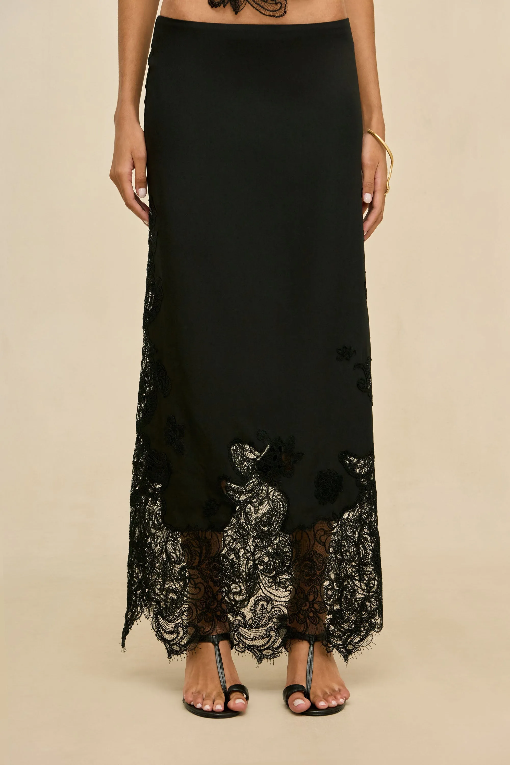 SERAPHIS SKIRT - BLACK sold by Cult Gaia product image thumbnail 2