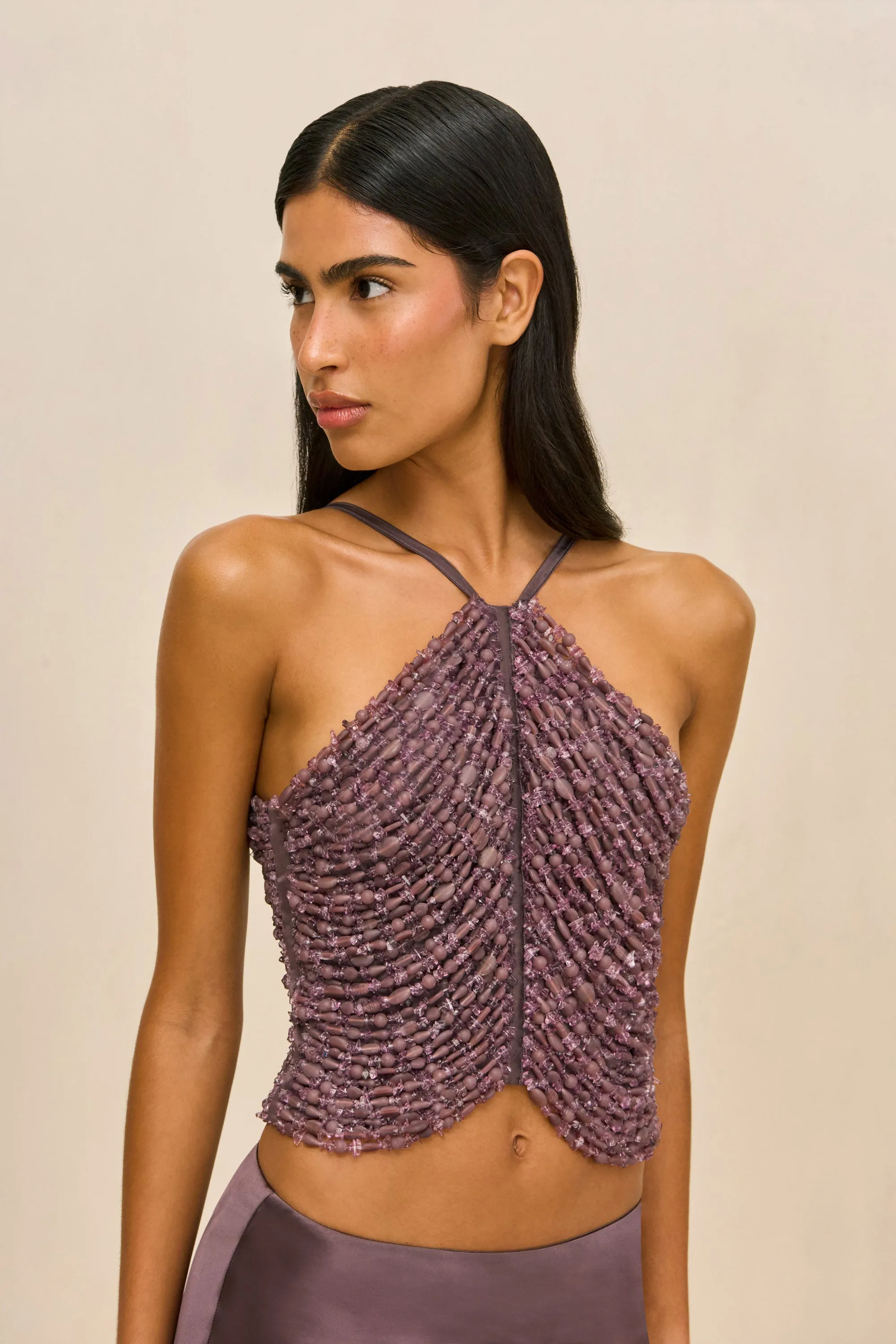 SOLARA TOP - WARM HAZE sold by Cult Gaia