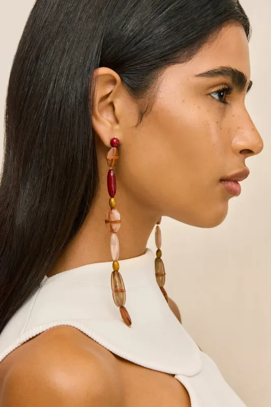 TYGRA EARRING - LUWAK MULTI made by Cult Gaia