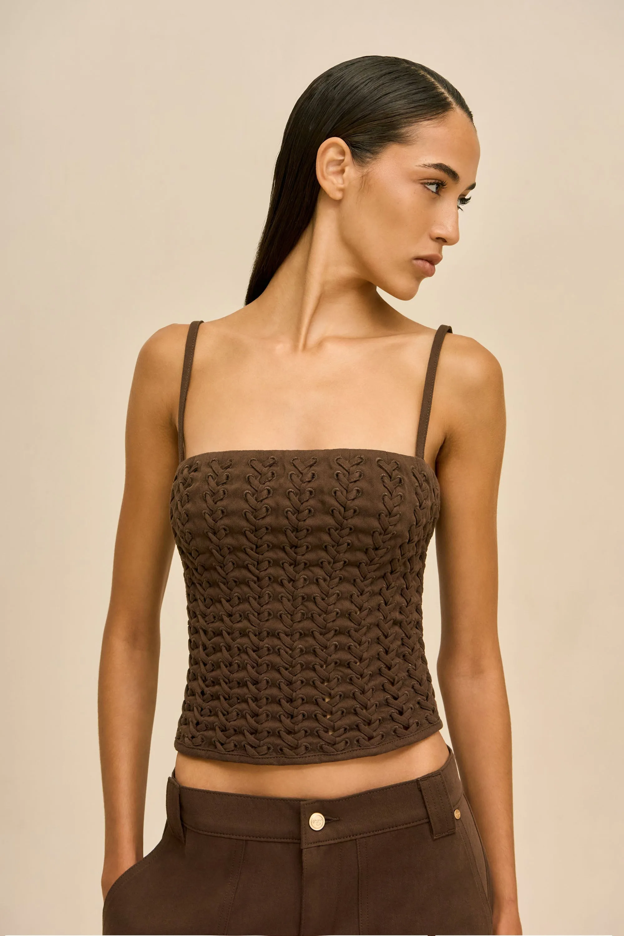 BRAIDEN TOP - WREN sold by Cult Gaia product image thumbnail 3