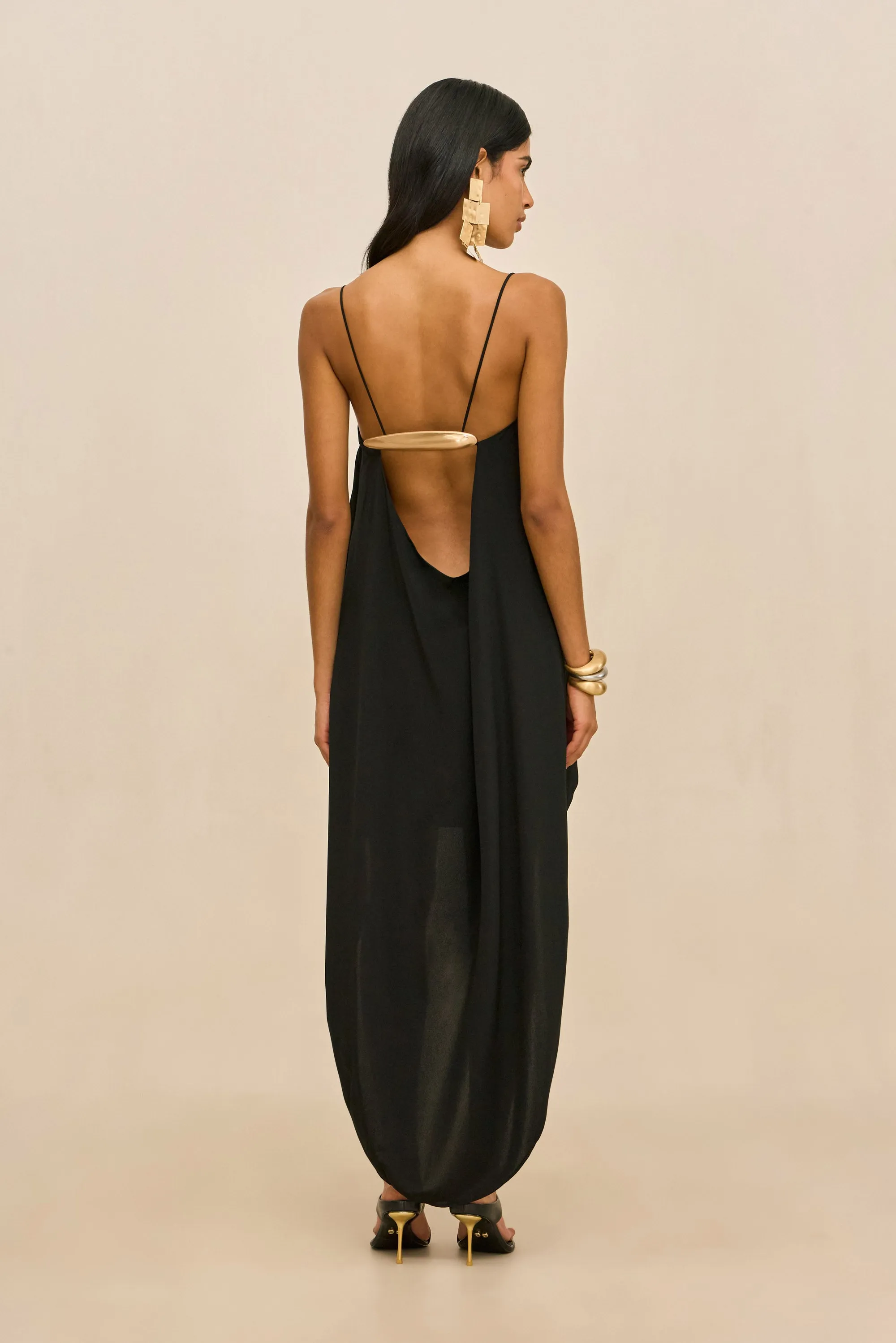 KERA DRESS - BLACK sold by Cult Gaia product image thumbnail 2