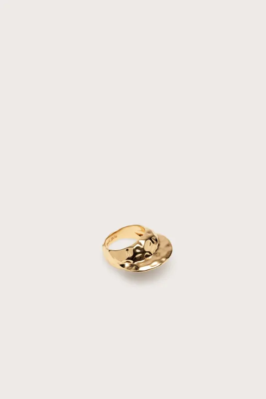 NOVA RING - SHINY BRASS made by Cult Gaia