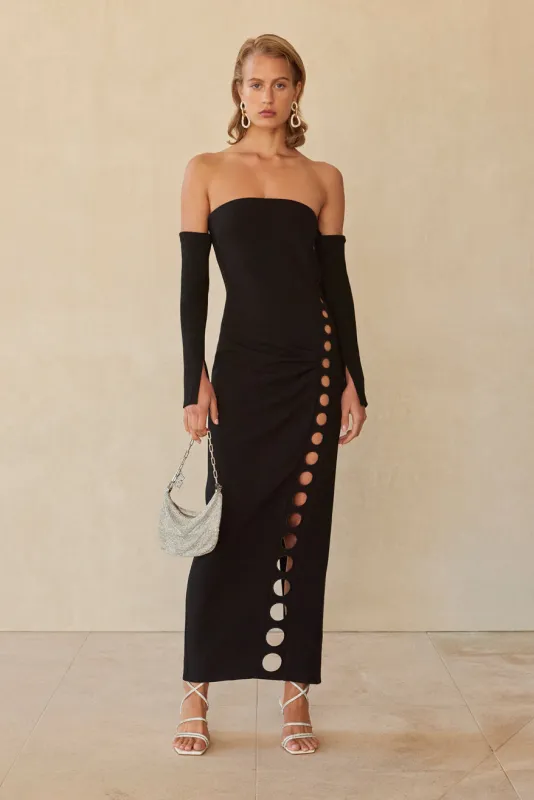 CAPRI DRESS - BLACK made by Cult Gaia