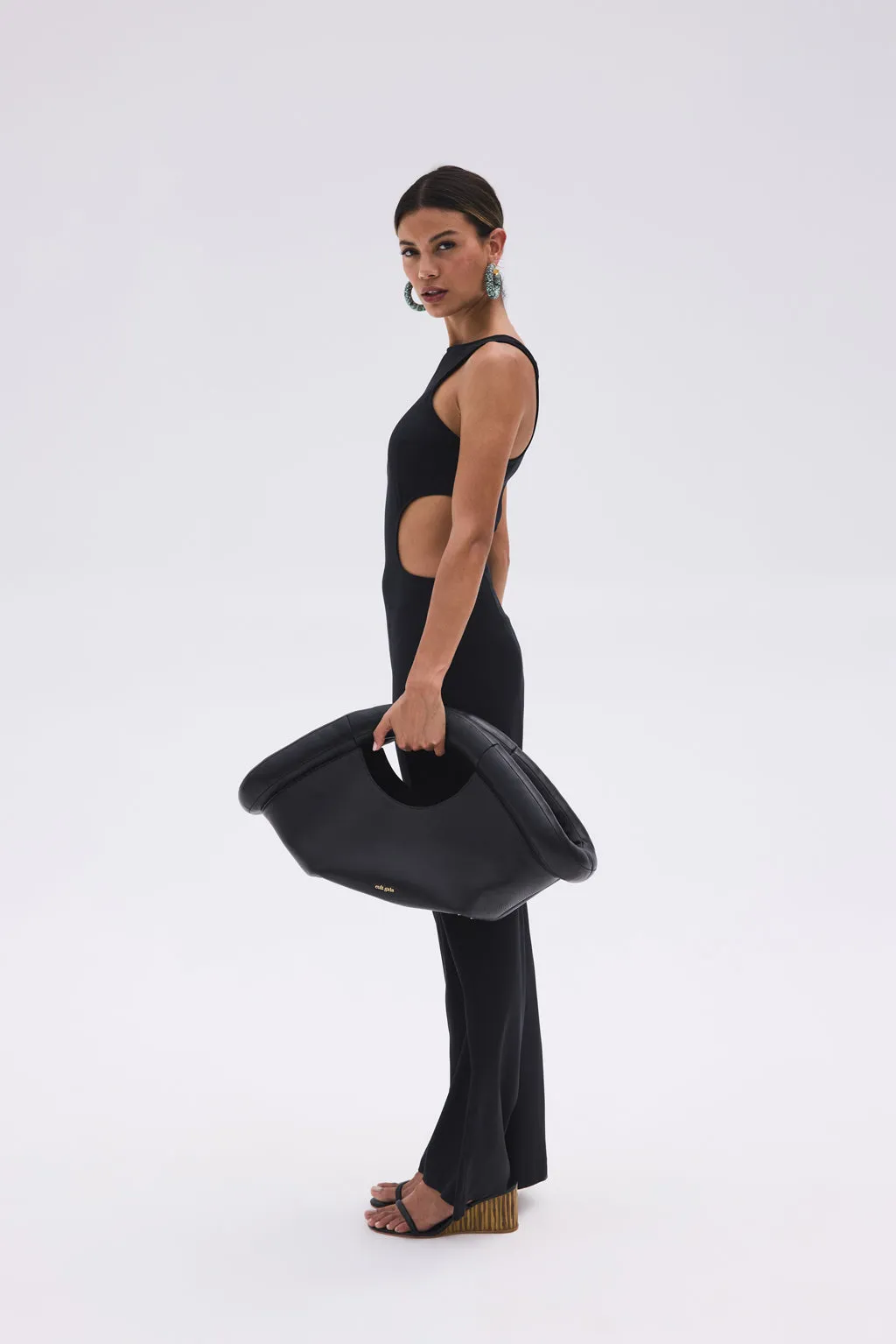GILLIAN JUMPSUIT - BLACK sold by Cult Gaia product image thumbnail 3