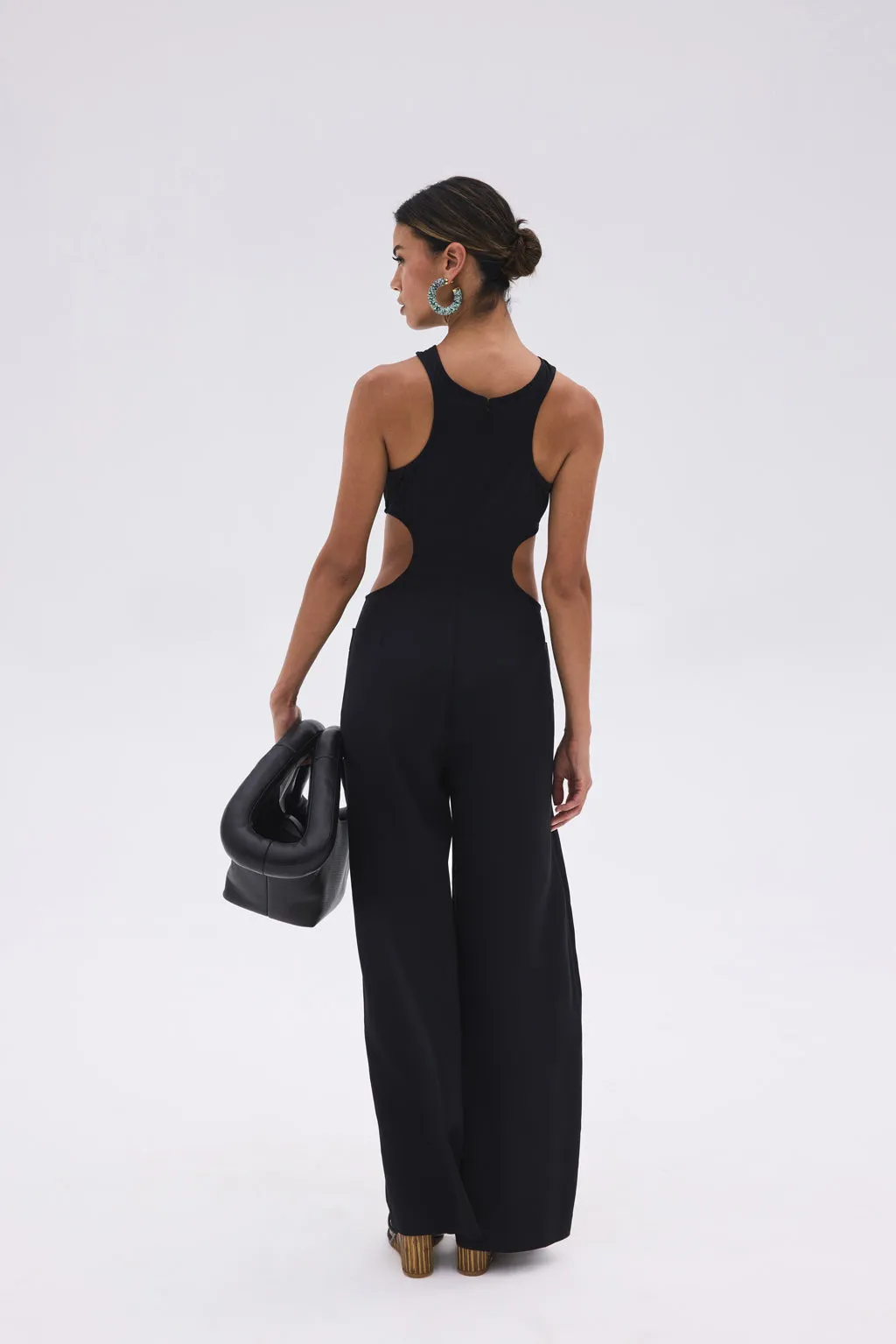 GILLIAN JUMPSUIT - BLACK sold by Cult Gaia product image thumbnail 4