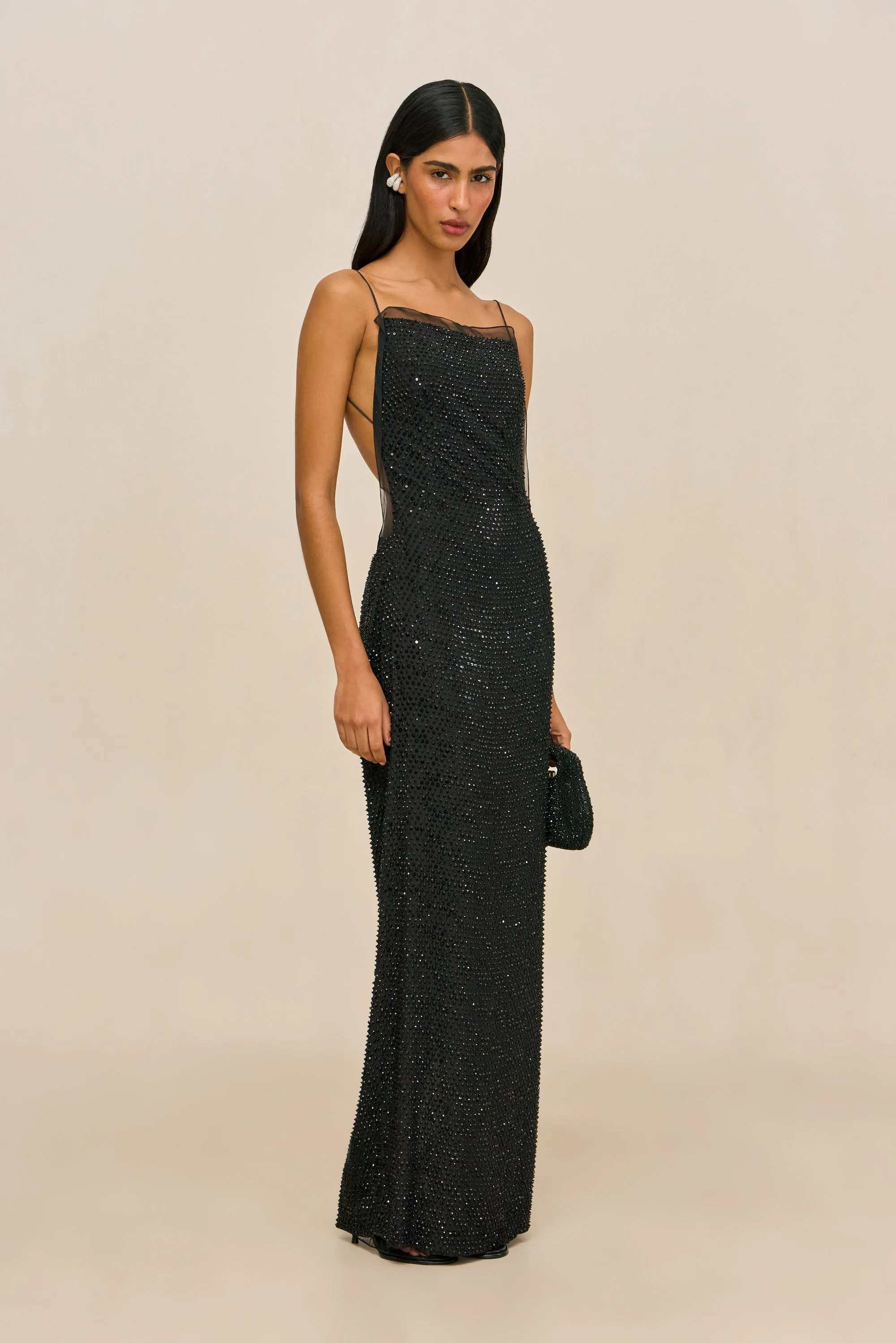 LYCIA GOWN - BLACK sold by Cult Gaia product image thumbnail 2