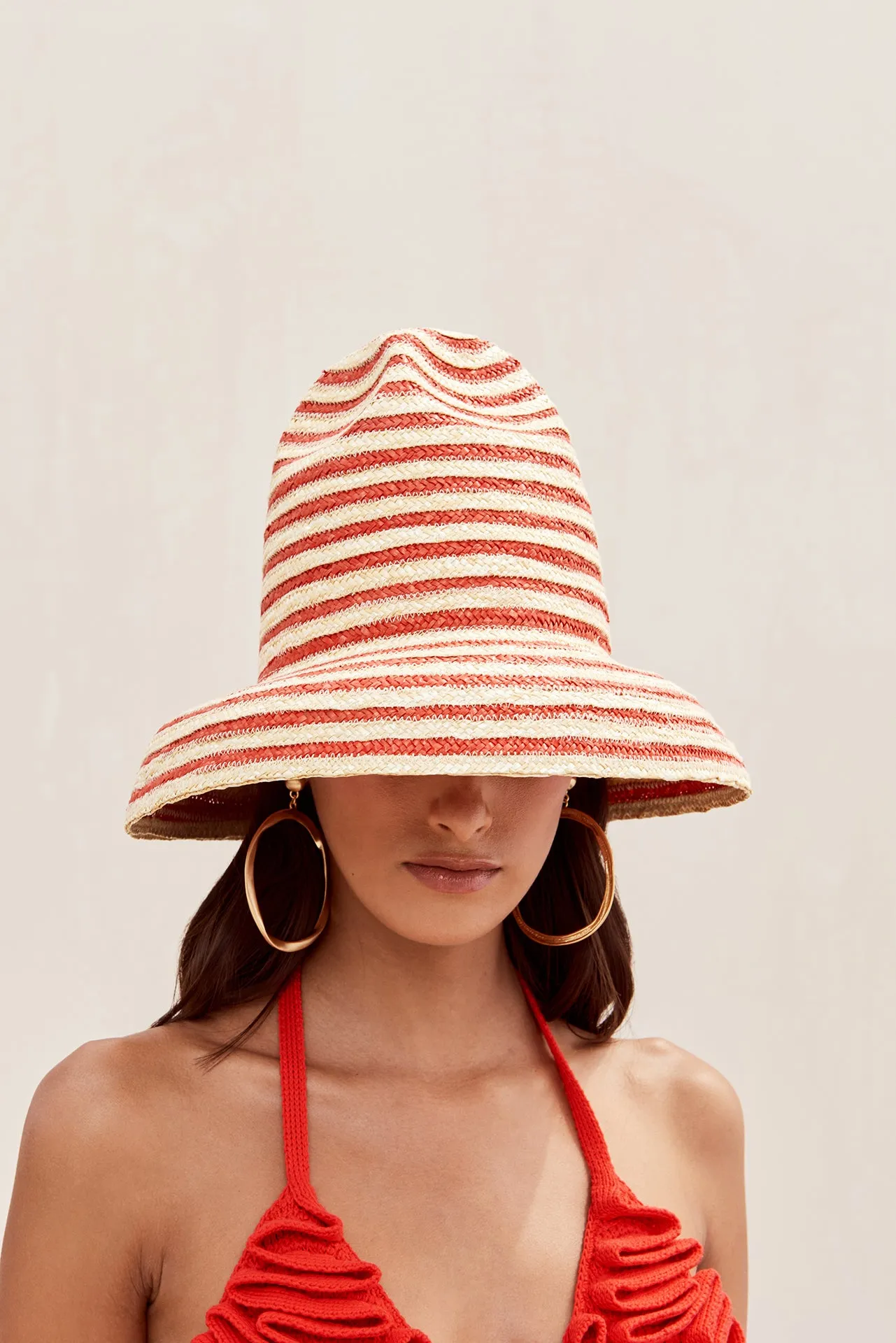 MAGDA HAT - LOLLIPOP MULTI sold by cult gaia product image thumbnail 2