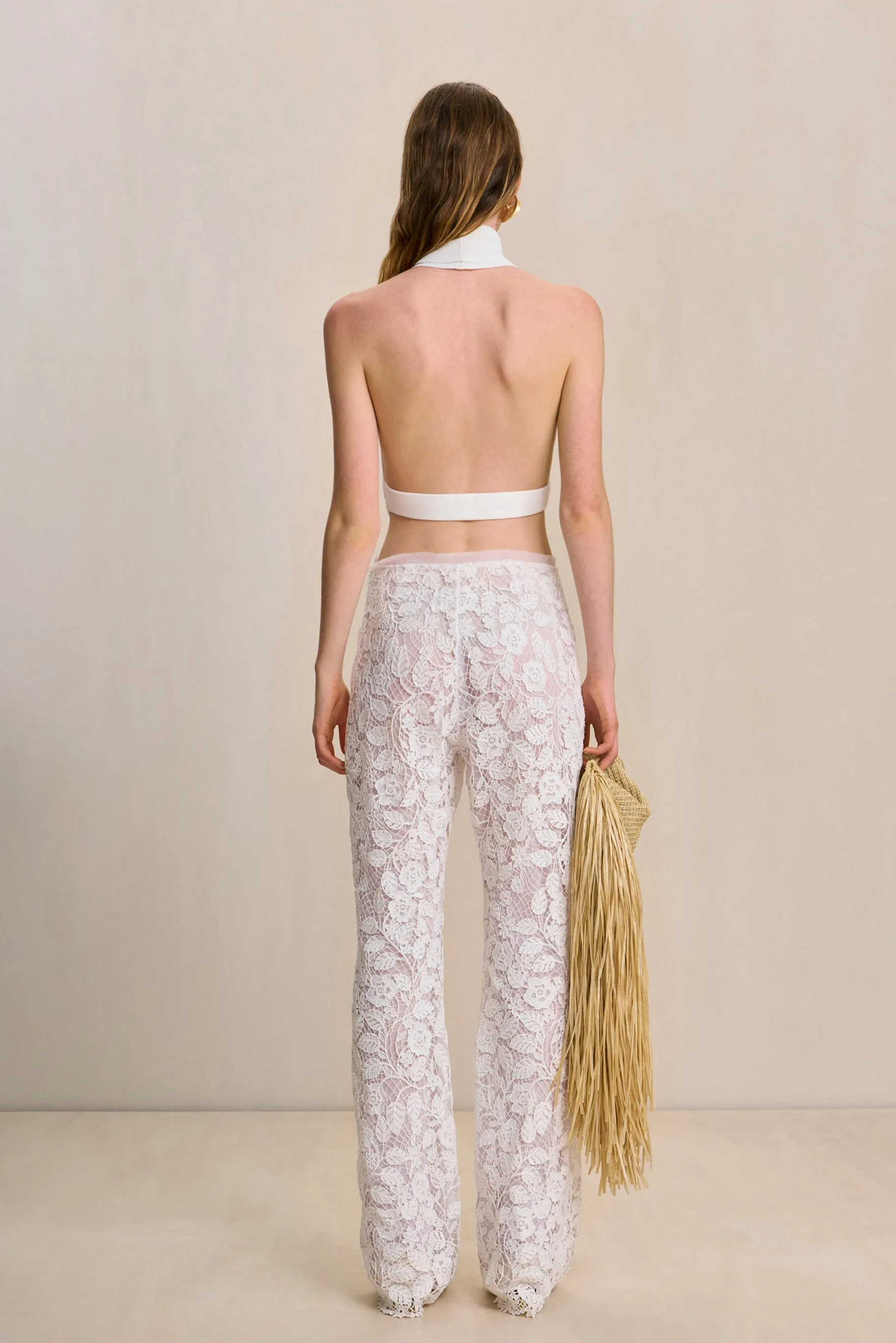 WAKE KNIT TOP - OFF WHITE sold by Cult Gaia product image thumbnail 4
