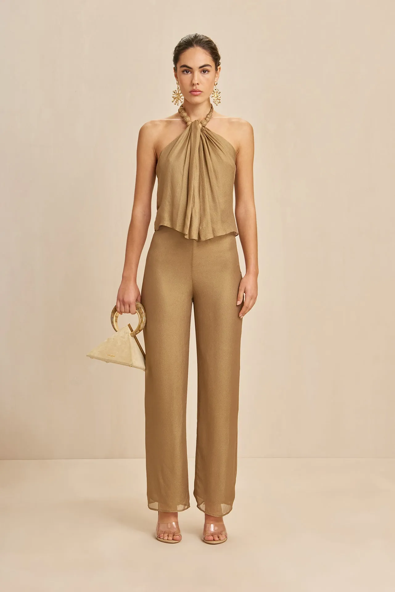 CUMA TOP - GOLD sold by cult gaia product image thumbnail 2