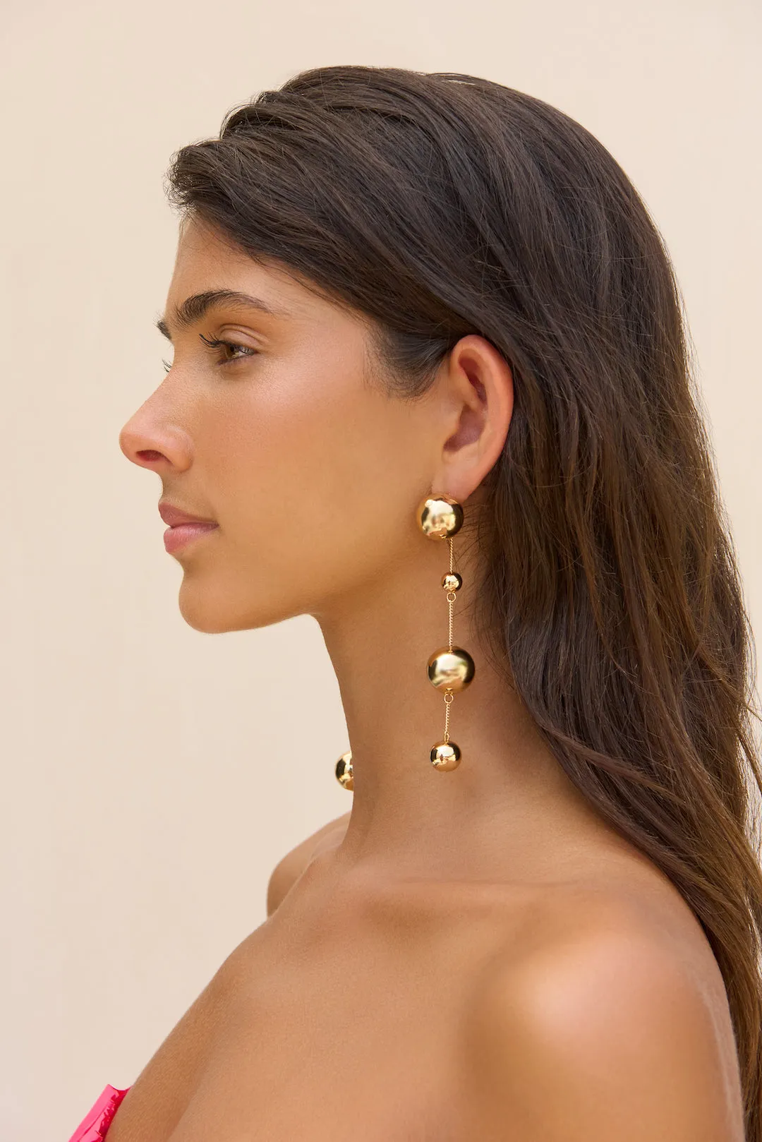 ADRIENNE EARRING - SHINY BRASS sold by Cult Gaia product image thumbnail 2