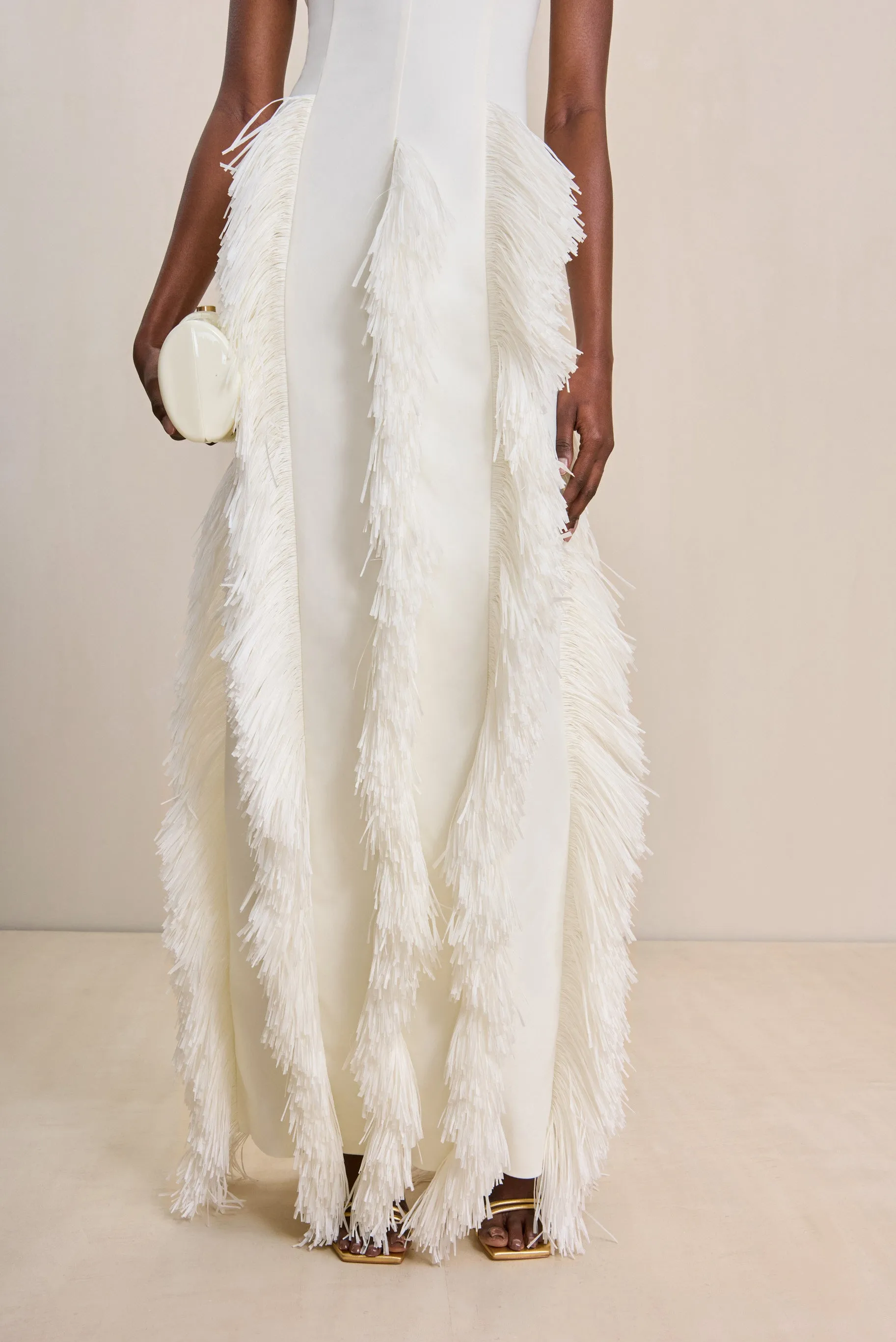 FREYA GOWN - OFF WHITE sold by Cult Gaia product image thumbnail 4