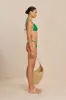 GOLDA BIKINI BOTTOM - MALACHITE sold by Cult Gaia