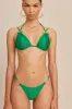 GOLDA BIKINI BOTTOM - MALACHITE sold by Cult Gaia