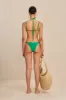 GOLDA BIKINI BOTTOM - MALACHITE sold by Cult Gaia