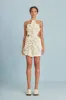 ELISSE CROCHET DRESS - OFF WHITE sold by cult gaia