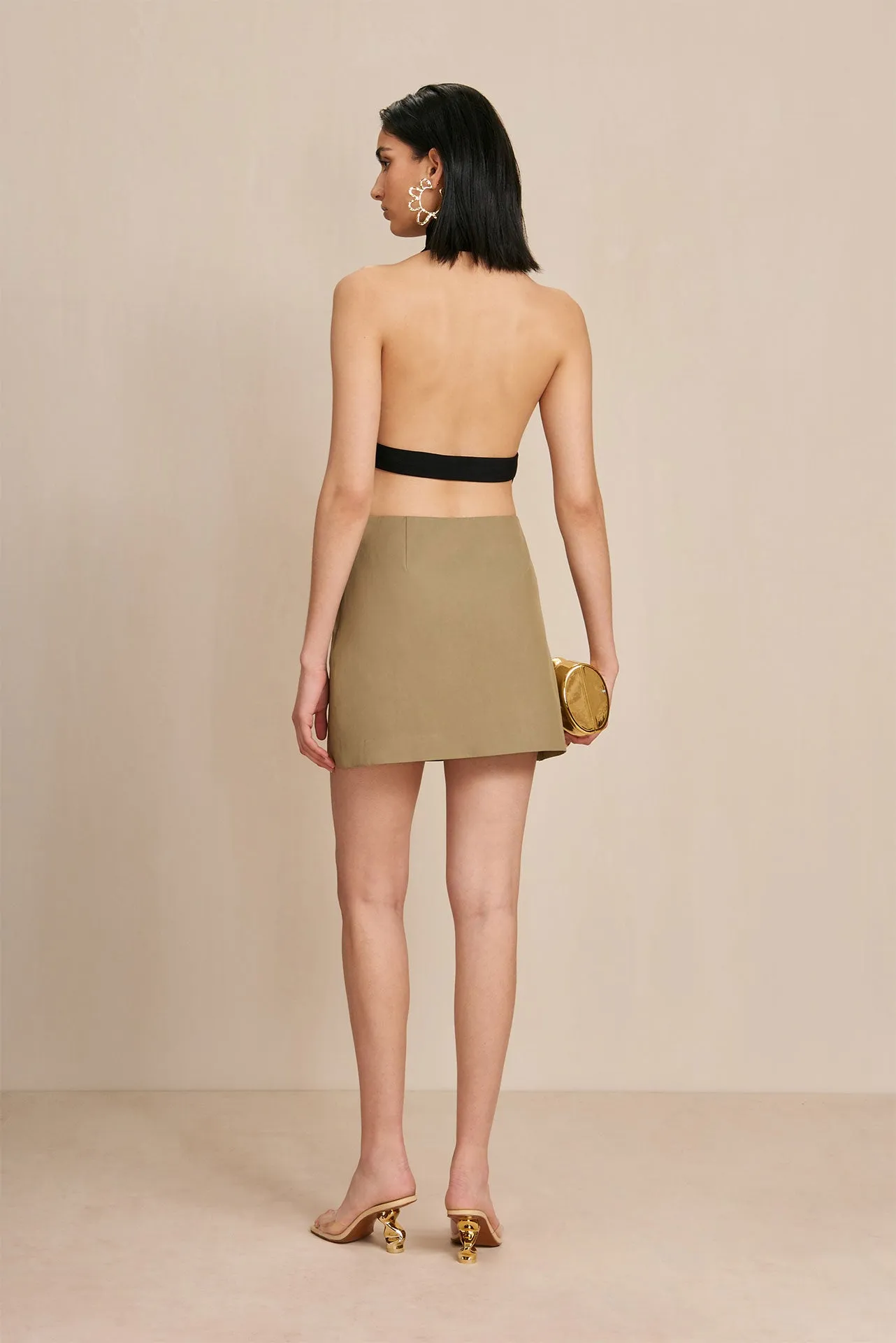 WAKE KNIT TOP - BLACK sold by Cult Gaia product image thumbnail 4