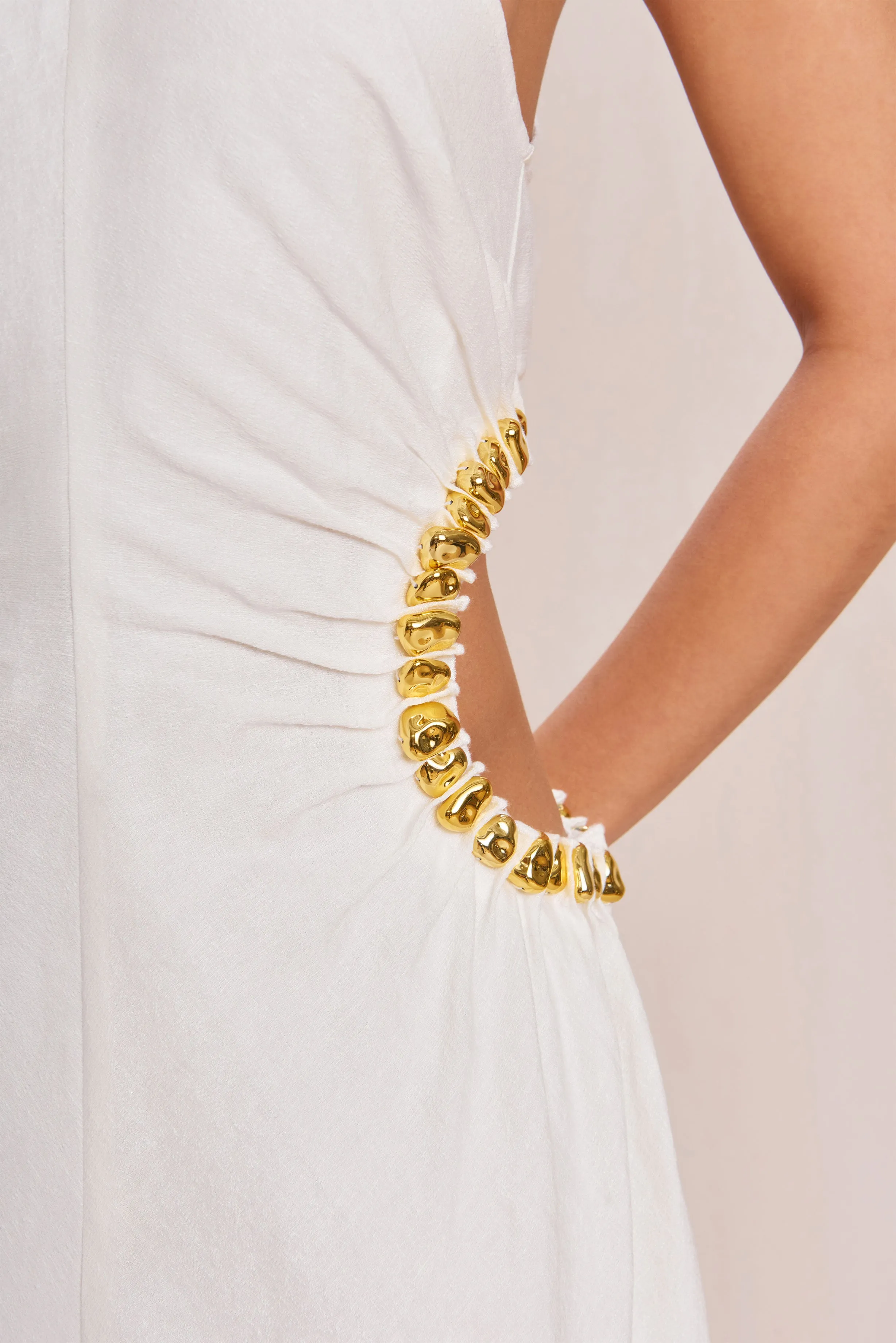 SILVIA DRESS - OFF WHITE sold by Cult Gaia product image thumbnail 3