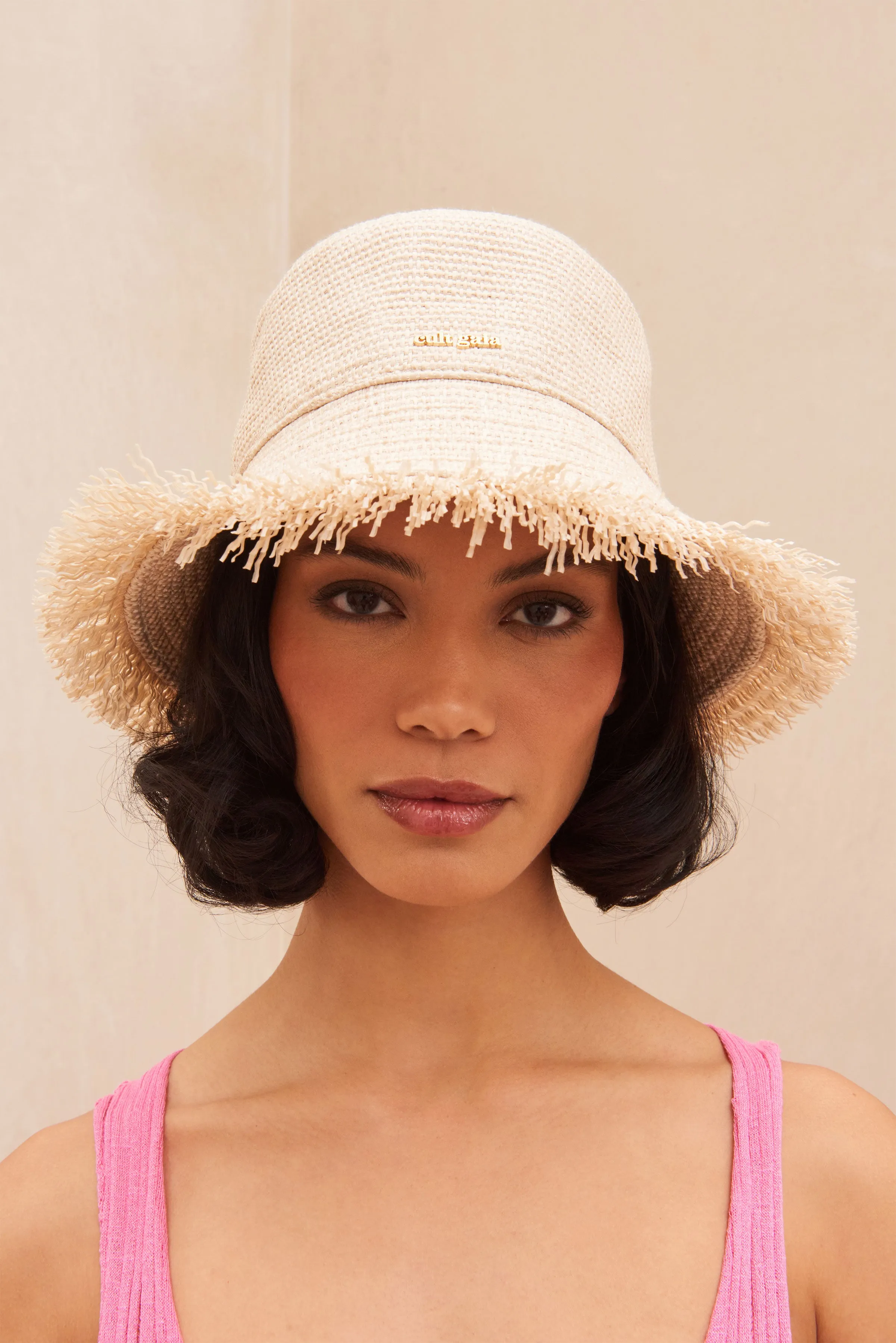 KUMI HAT - CREAM sold by cult gaia product image thumbnail 2
