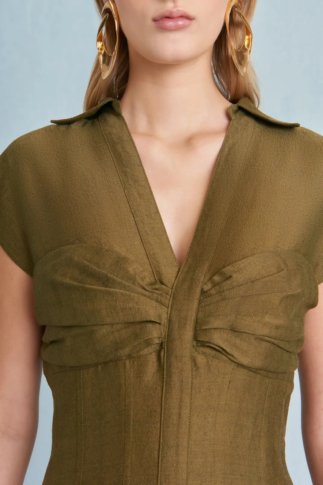 AMORA DRESS - SERPENT sold by Cult Gaia product image thumbnail 3