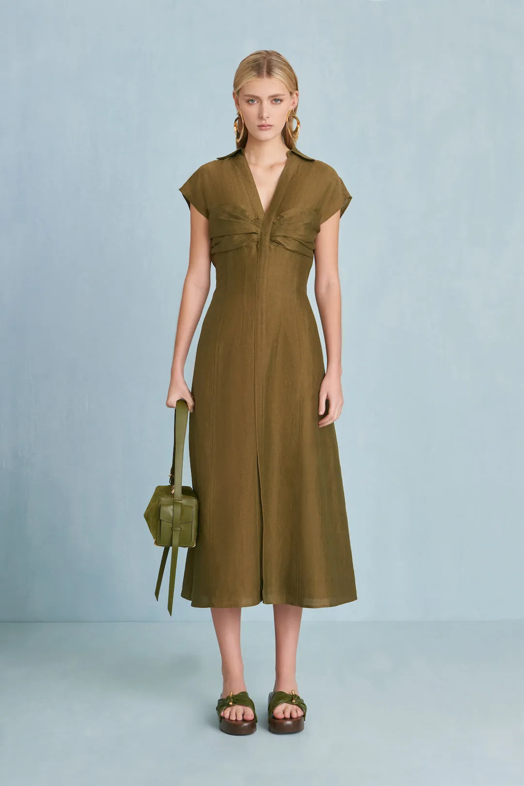 AMORA DRESS - SERPENT sold by Cult Gaia