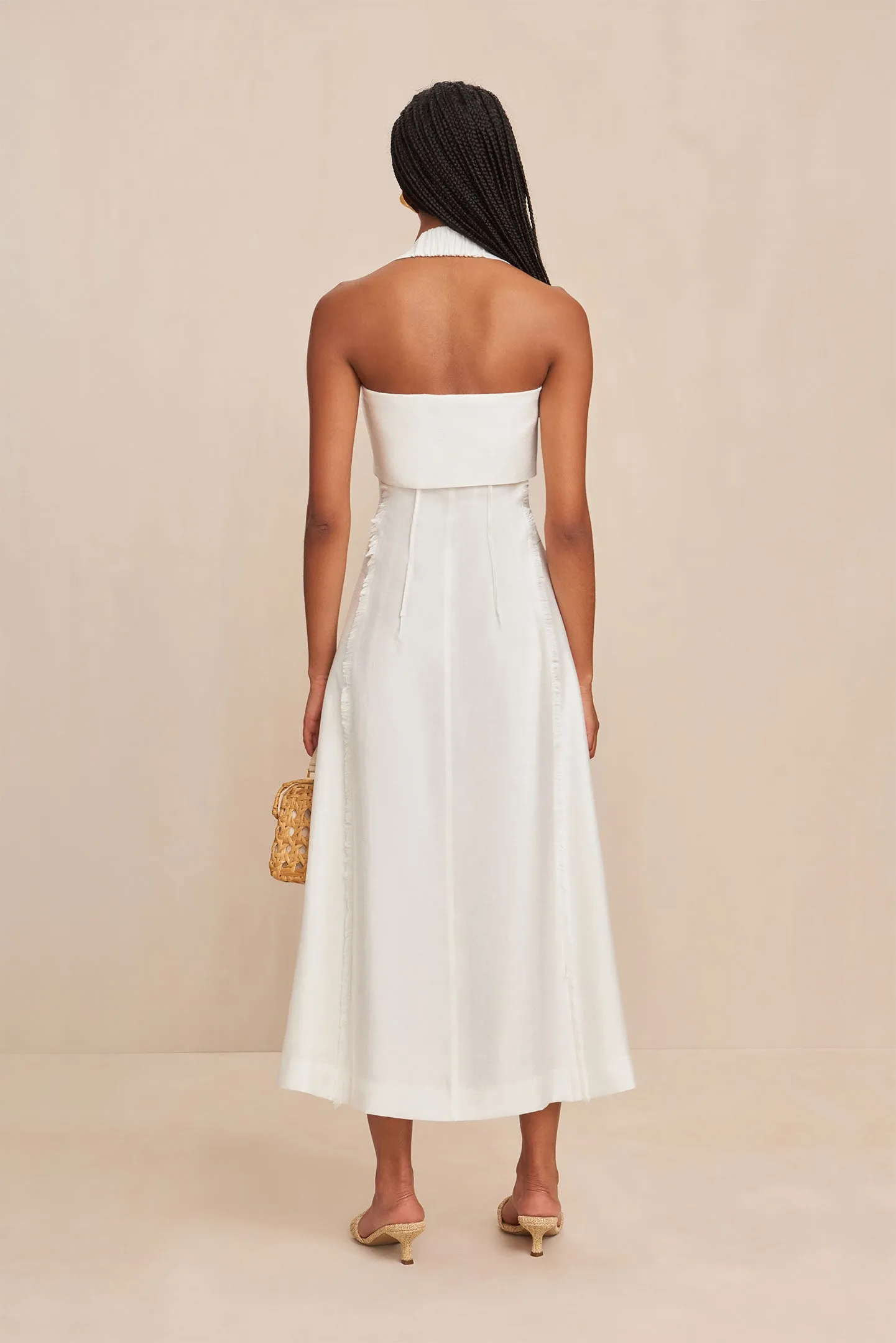 BRYLIE DRESS - OFF WHITE sold by cult gaia product image thumbnail 5