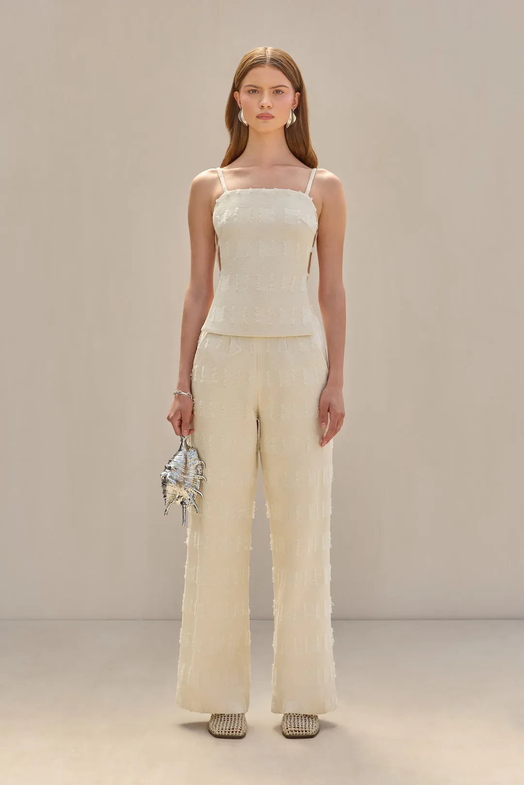 KAI PANT - OFF WHITE MULTI sold by Cult Gaia