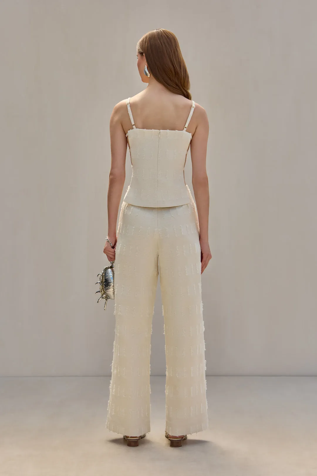 KAI PANT - OFF WHITE MULTI sold by Cult Gaia product image thumbnail 4