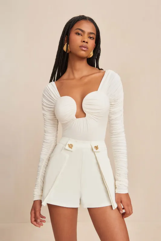 ESMA BODYSUIT - OFF WHITE made by Cult Gaia