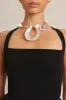 RUE CHOKER - ANTIQUE SILVER sold by Cult Gaia