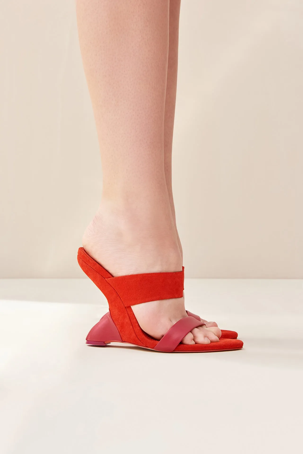 YARA SANDAL - LOLLIPOP MULTI sold by cult gaia product image thumbnail 5