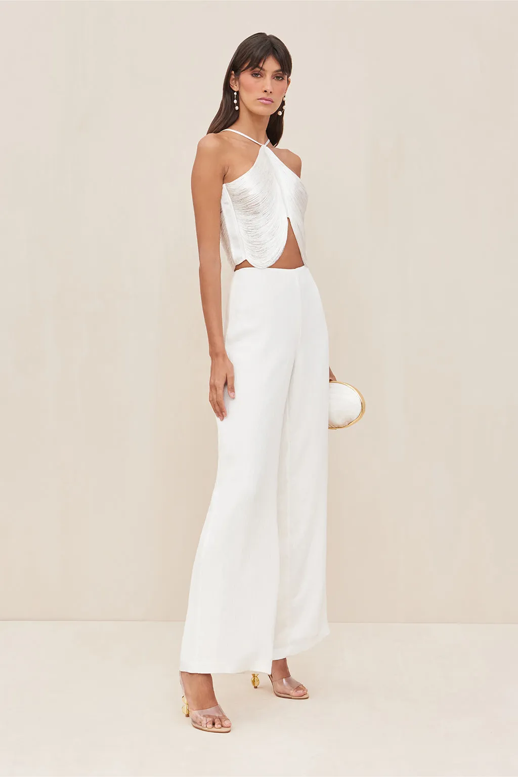 QUELLA TOP - OFF WHITE sold by Cult Gaia product image thumbnail 3