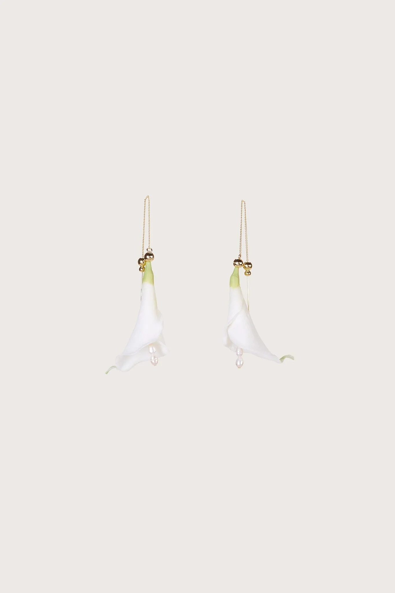 CALLA EARRING - WHITE sold by Cult Gaia