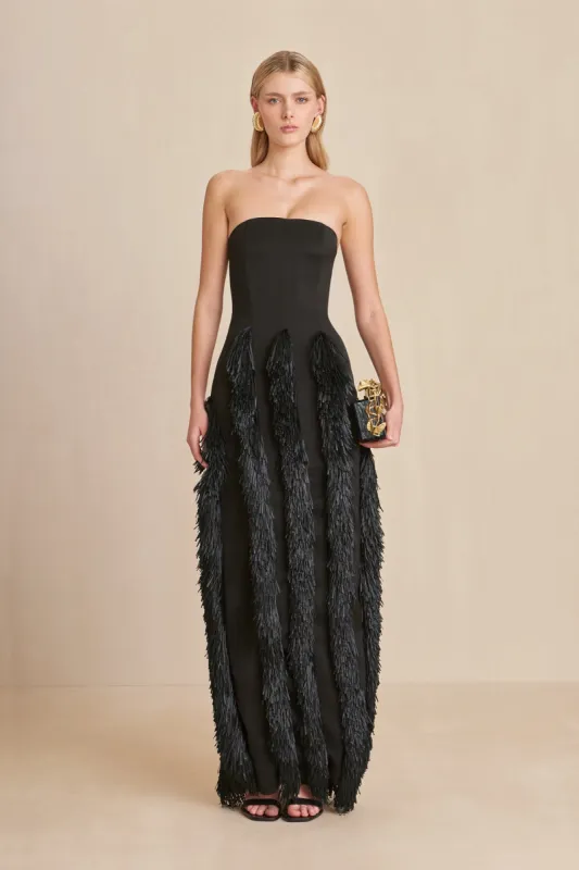 FREYA GOWN - BLACK sold by Cult Gaia