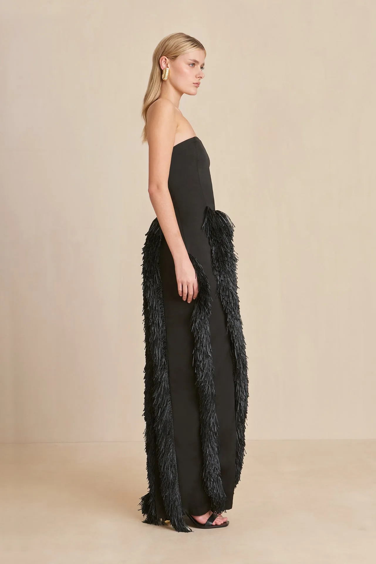 FREYA GOWN - BLACK sold by Cult Gaia product image thumbnail 2