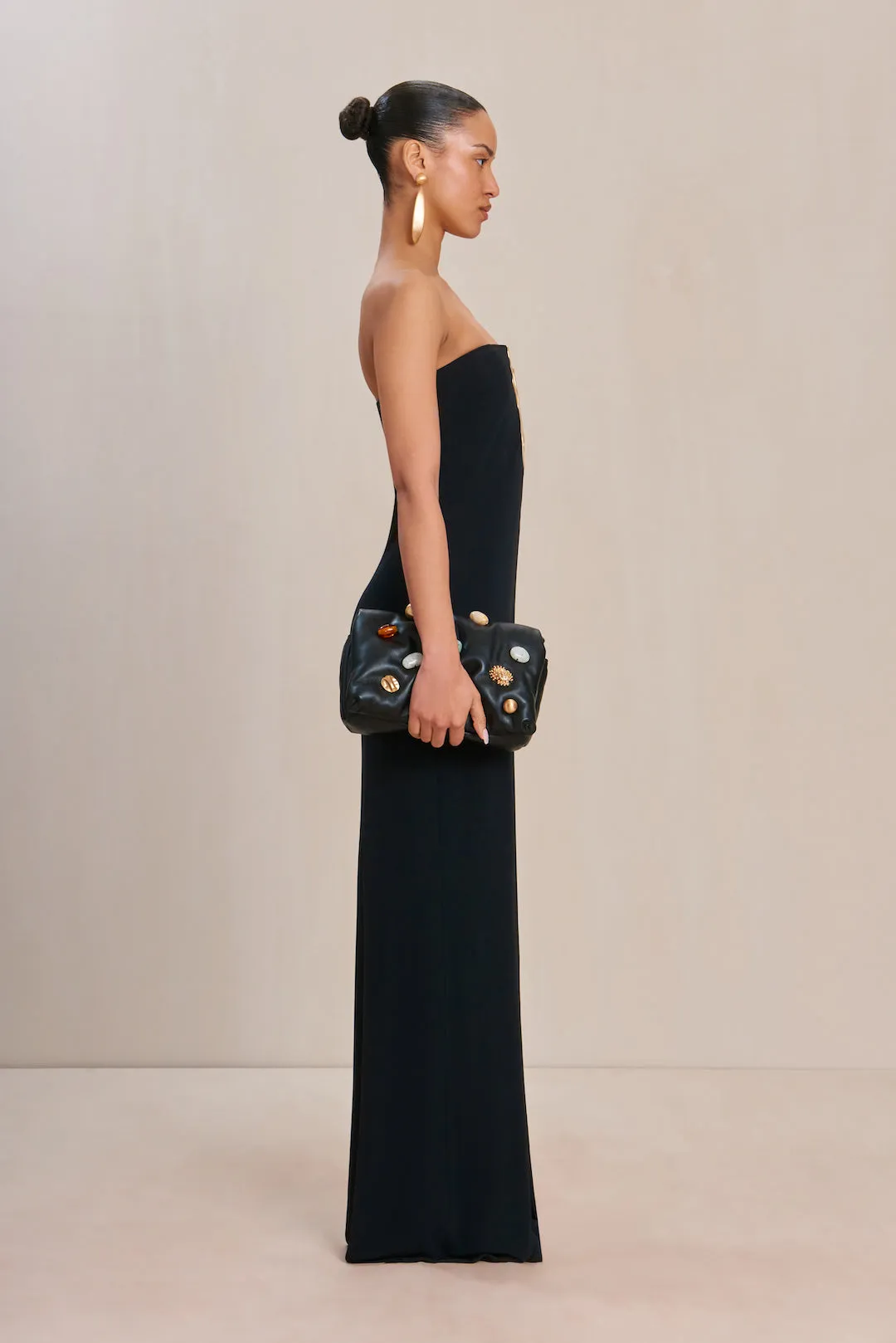 ABRIL GOWN - BLACK sold by Cult Gaia product image thumbnail 4