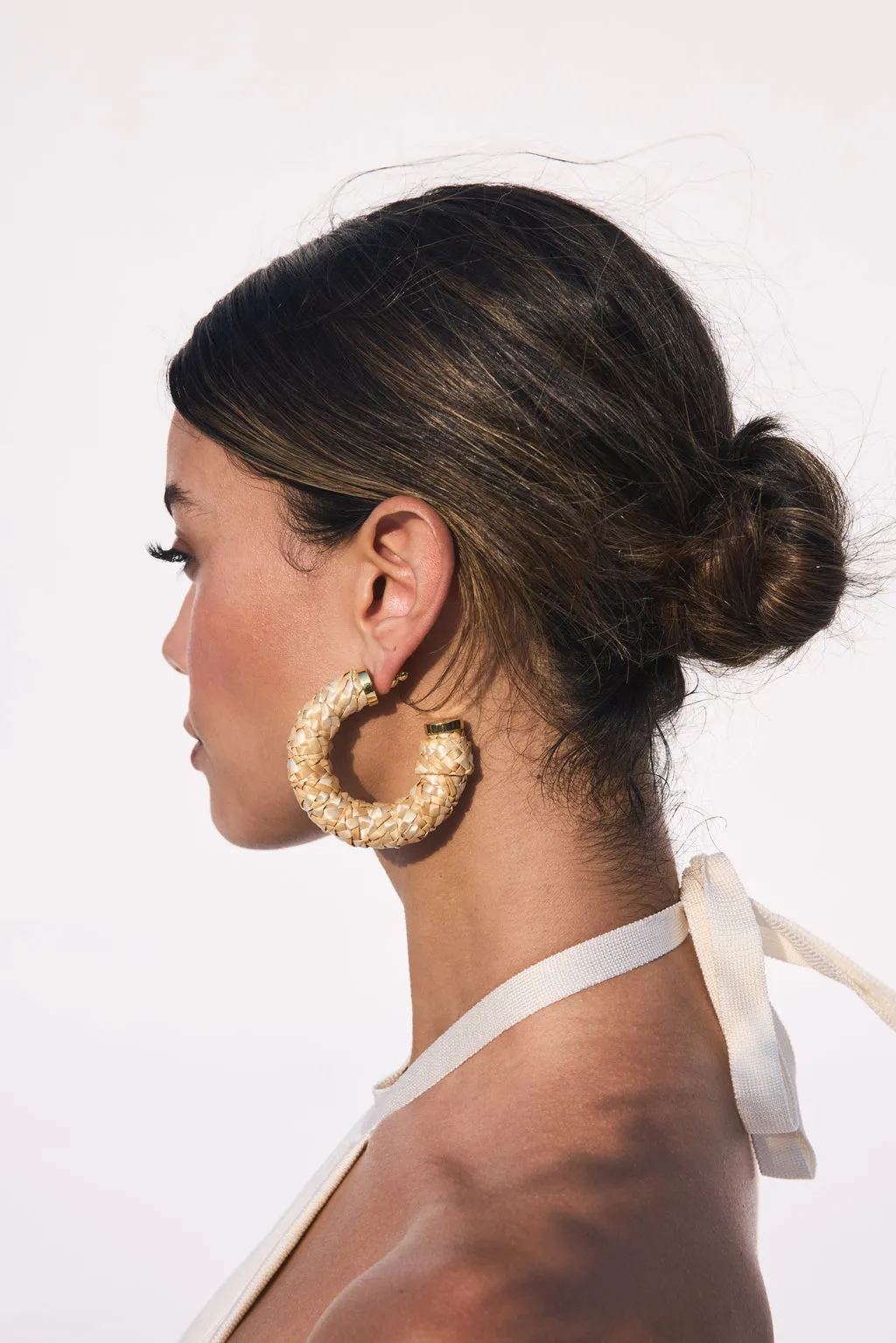 VALENCE EARRING - NATURAL sold by cult gaia product image thumbnail 3