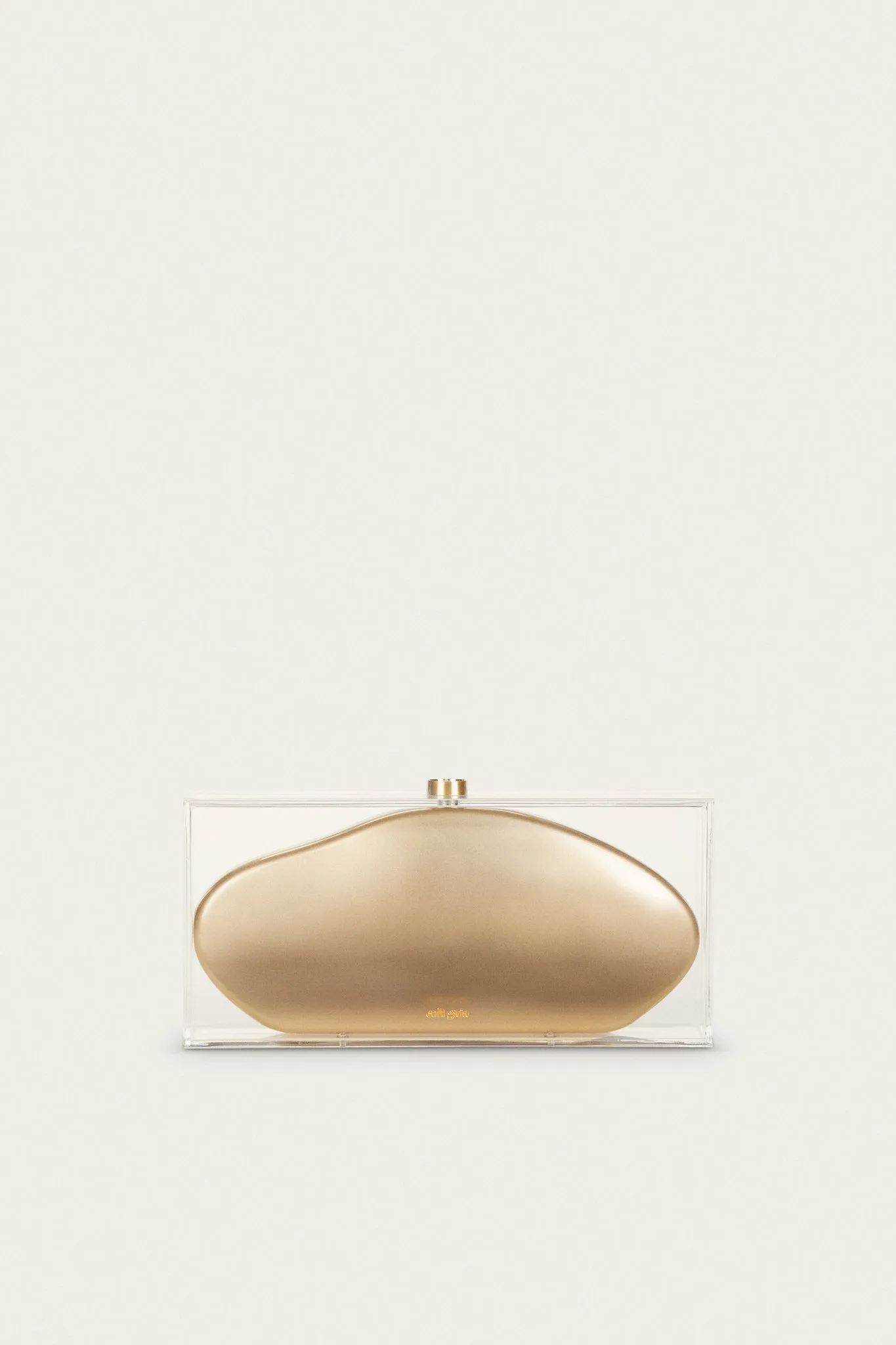 ANNIKA CLUTCH - BRASS sold by Cult Gaia