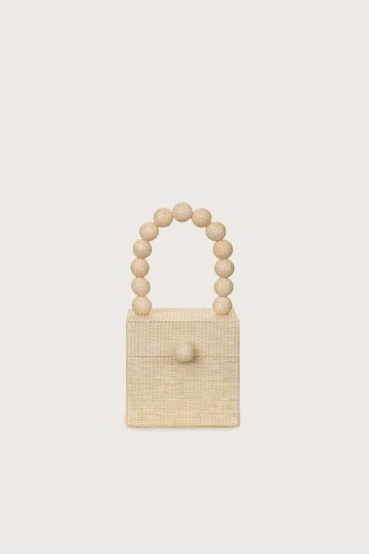 EOS TOP HANDLE BAG - SAND sold by Cult Gaia