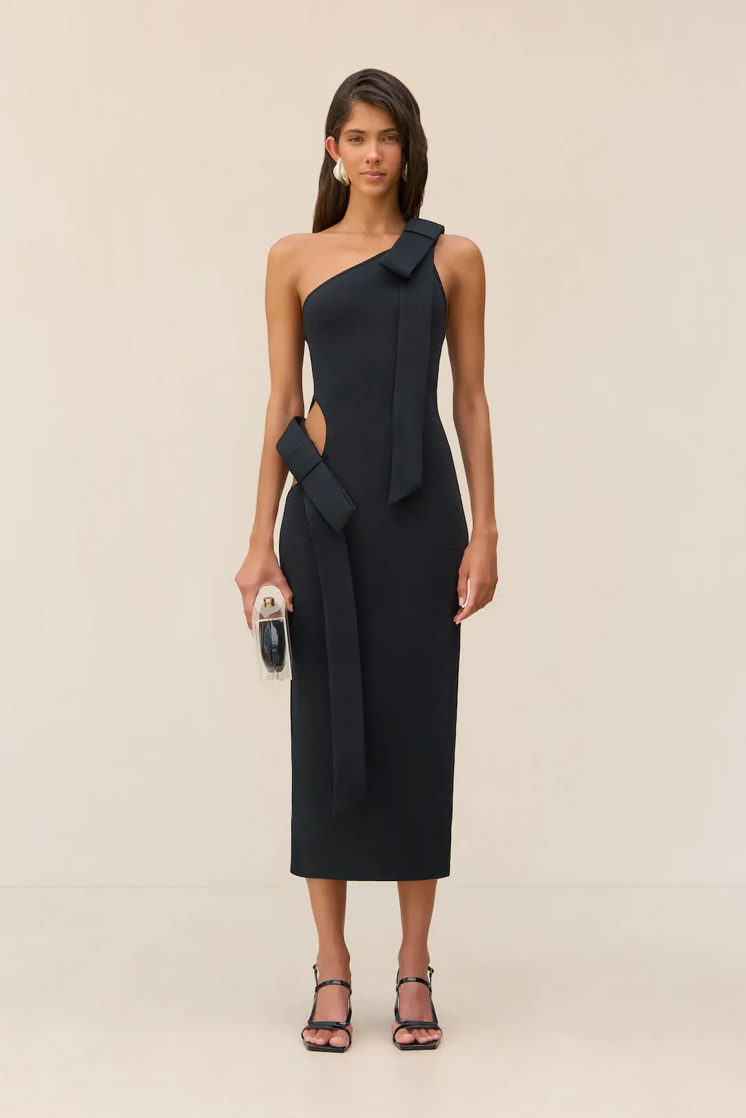 BLENDA KNIT DRESS - BLACK sold by Cult Gaia product image thumbnail 2