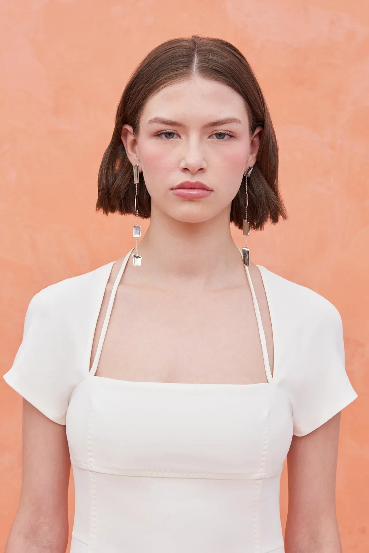 LEONORA DRESS - OFF WHITE sold by cult gaia product image thumbnail 3