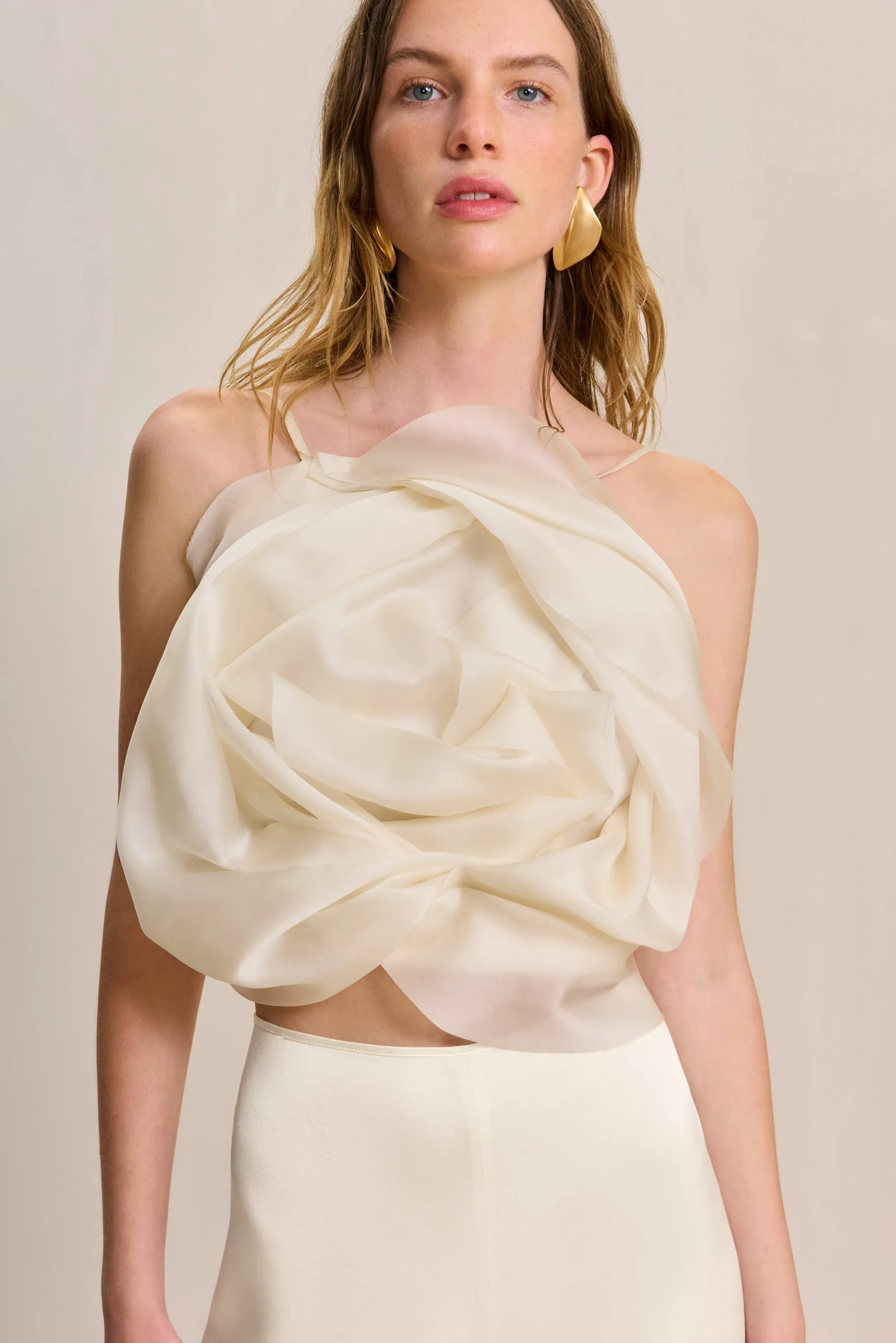 ROSA TOP - OFF WHITE sold by Cult Gaia