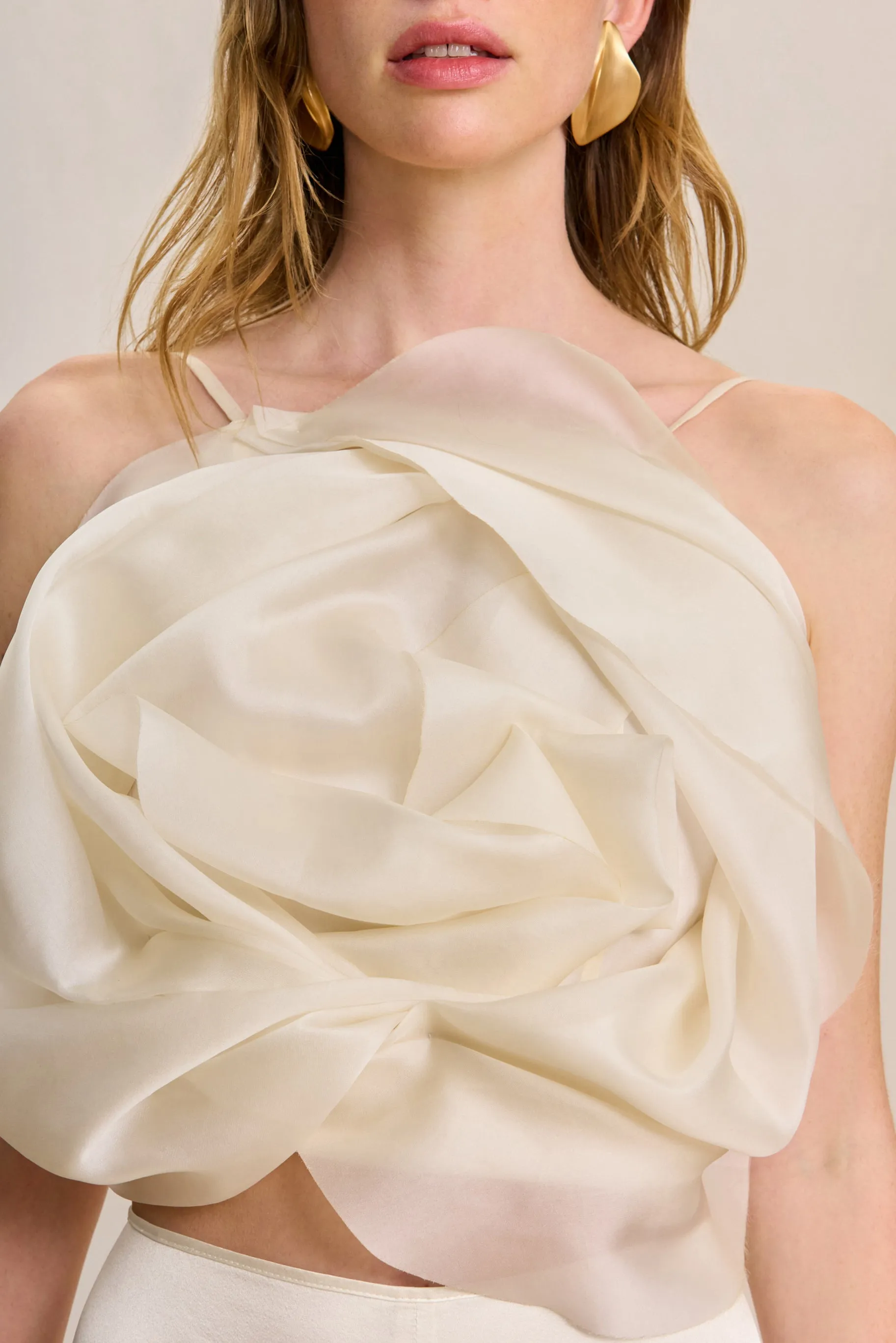 ROSA TOP - OFF WHITE sold by Cult Gaia product image thumbnail 4