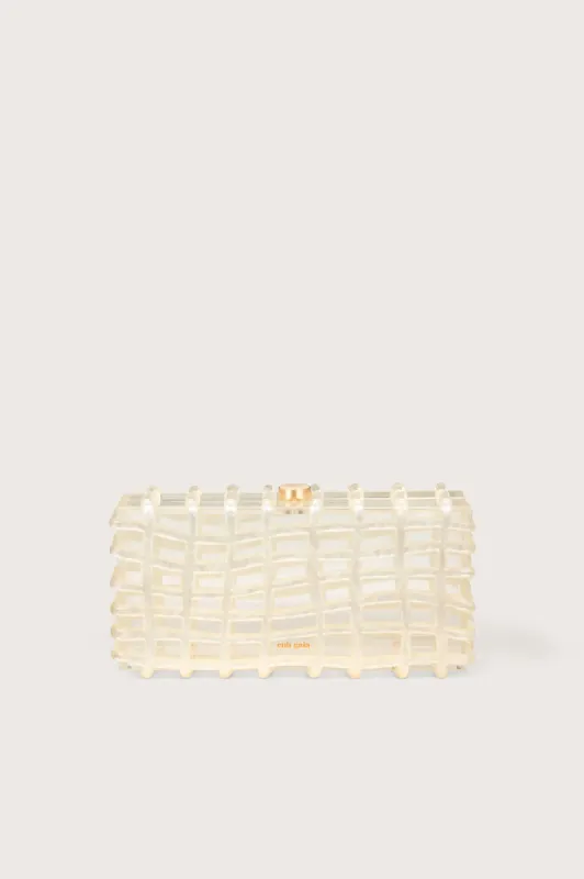 RINA CLUTCH - IVORY sold by cult gaia