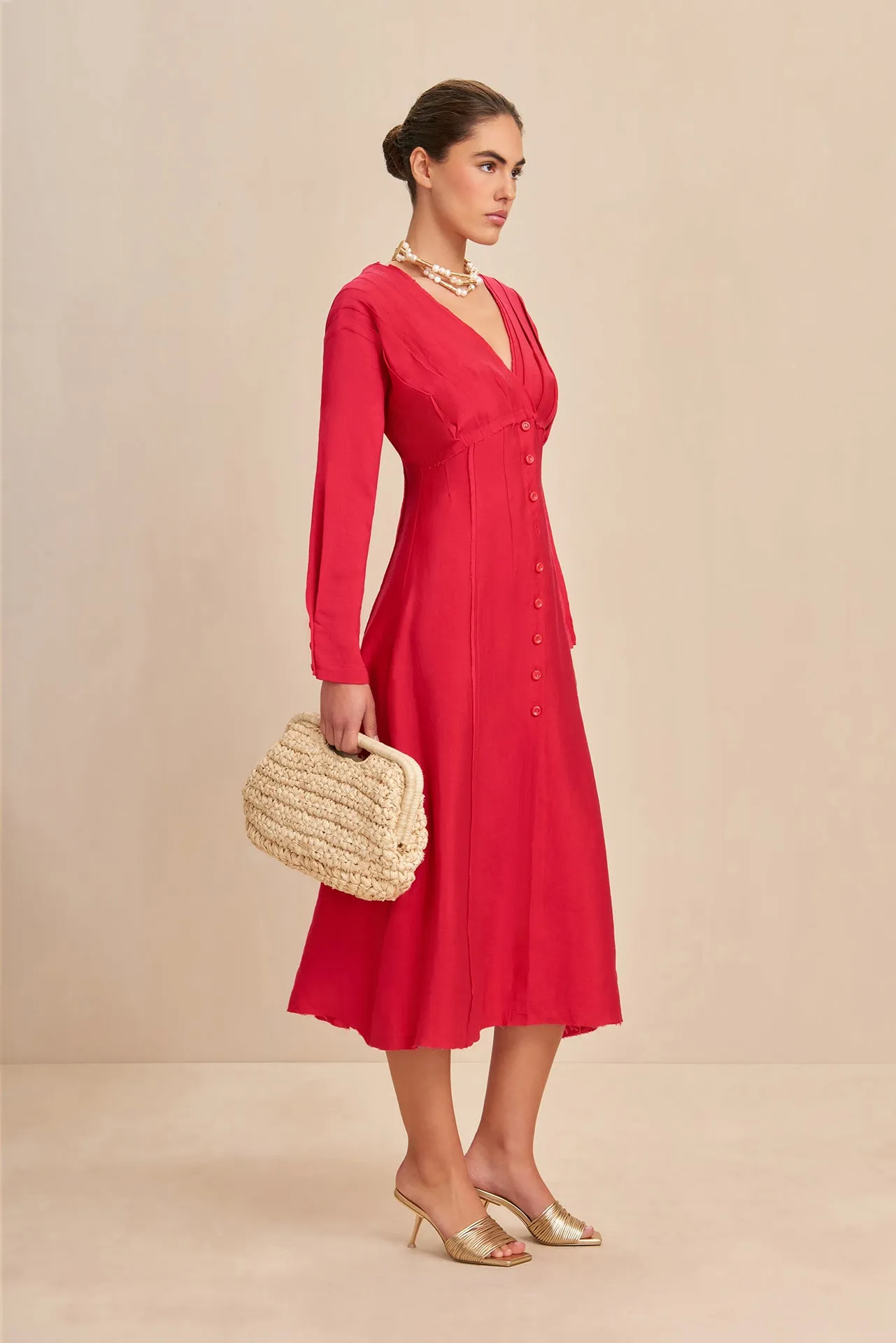 VITTORIA DRESS - LOLLIPOP sold by cult gaia product image thumbnail 3