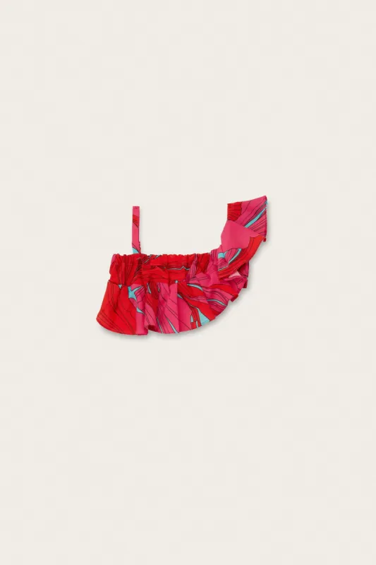 BALI BANDEAU TOP - CHANTARELLE PINK sold by cult gaia