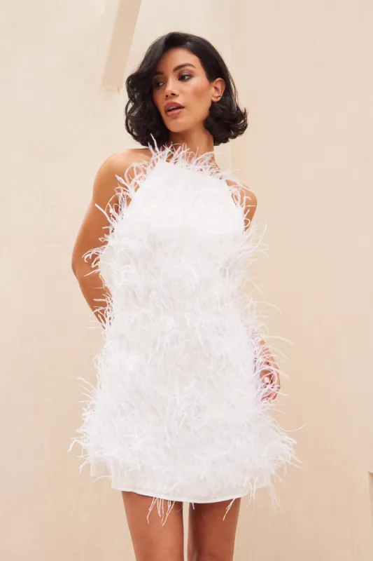 SHANNON DRESS - OFF WHITE sold by Cult Gaia