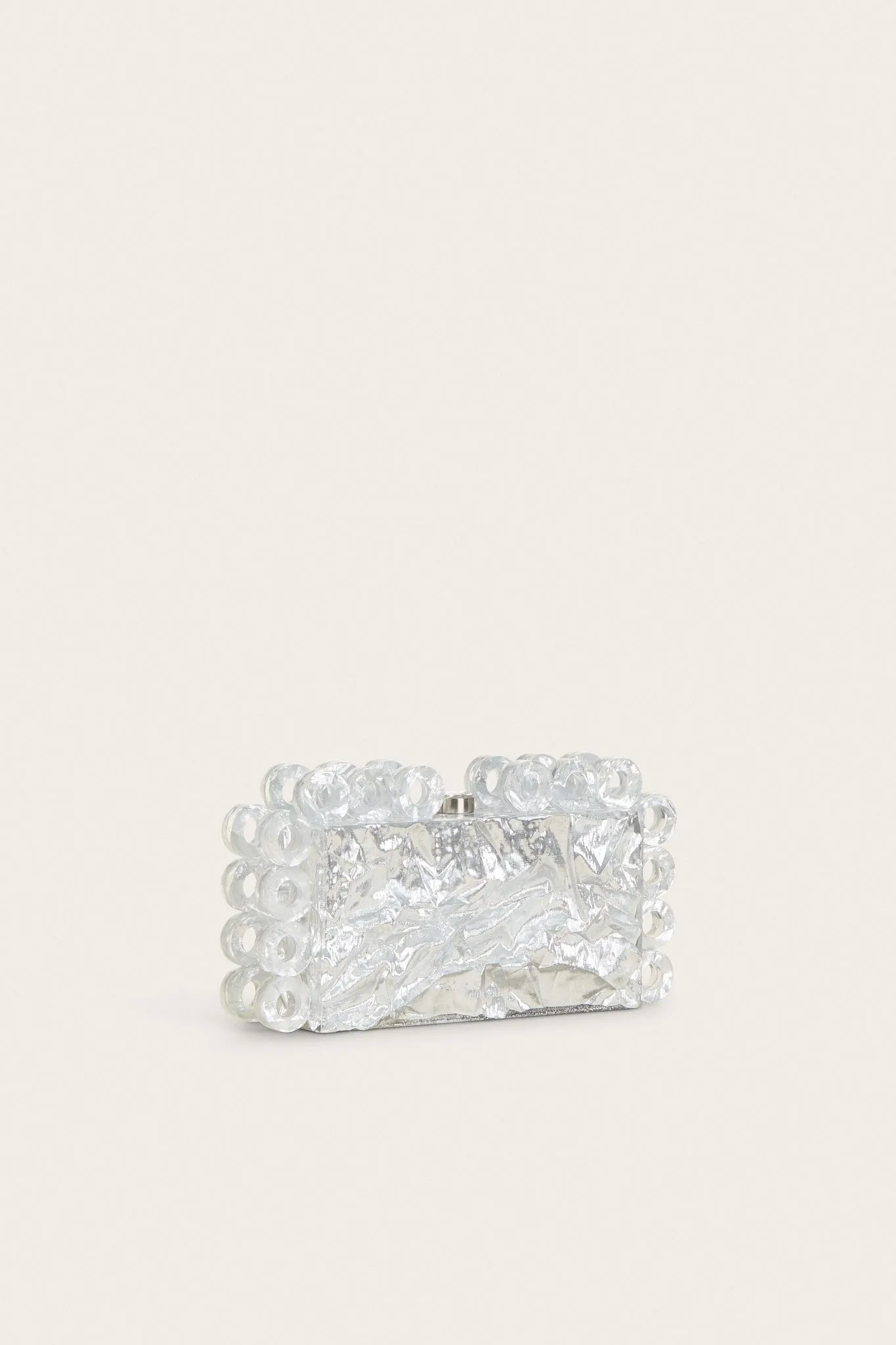HARLOW CLUTCH - SILVER sold by cult gaia product image thumbnail 2