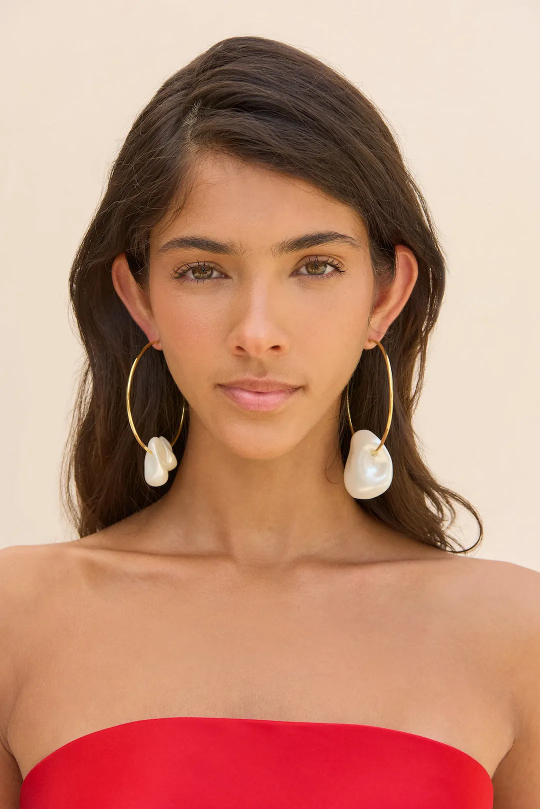 JUNO EARRING - PEARL sold by Cult Gaia product image thumbnail 2