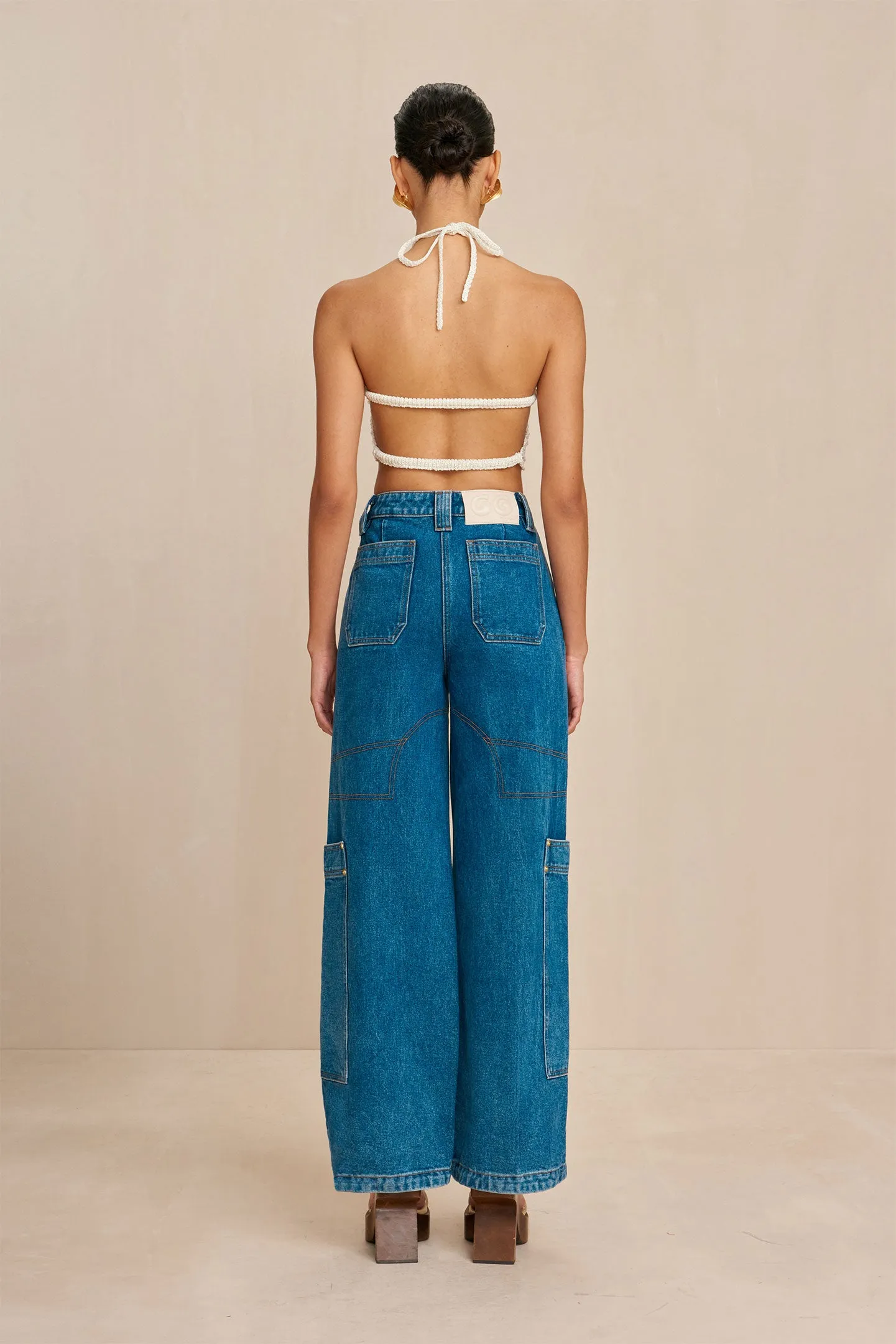 DARLENA CROCHET TOP - OFF WHITE sold by Cult Gaia product image thumbnail 5